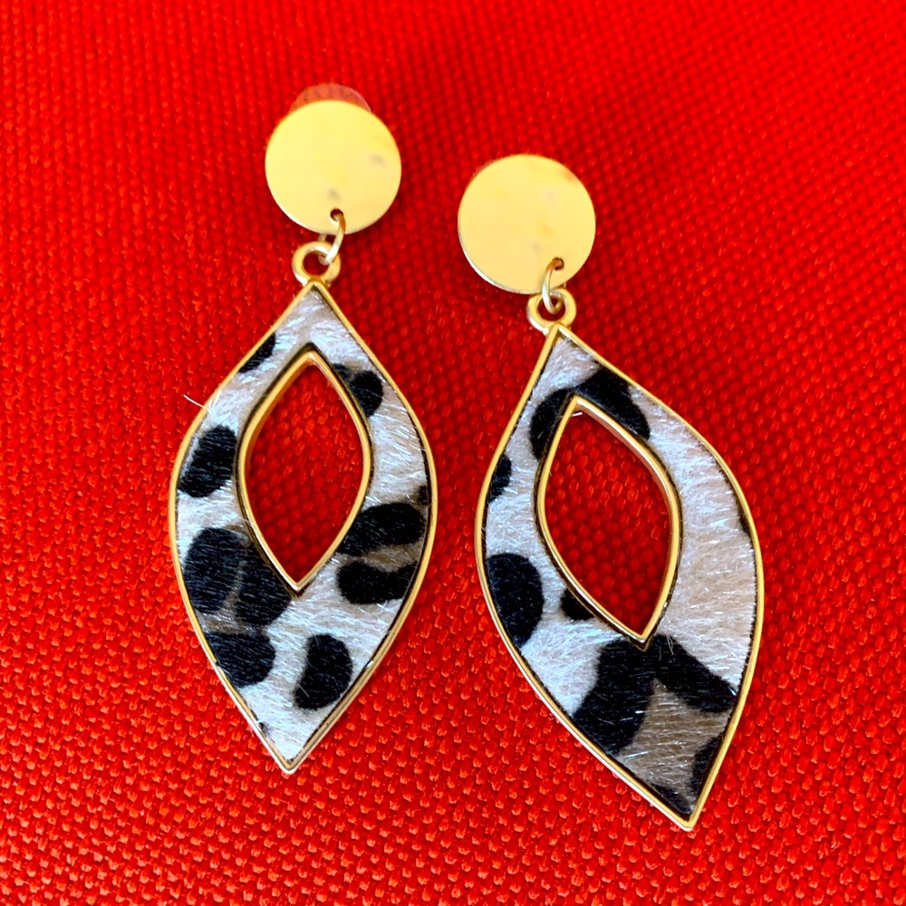 Leopard Earrings